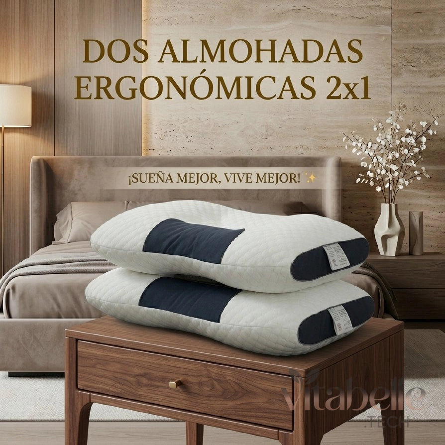 Combo X2 Almohadas Cervicales