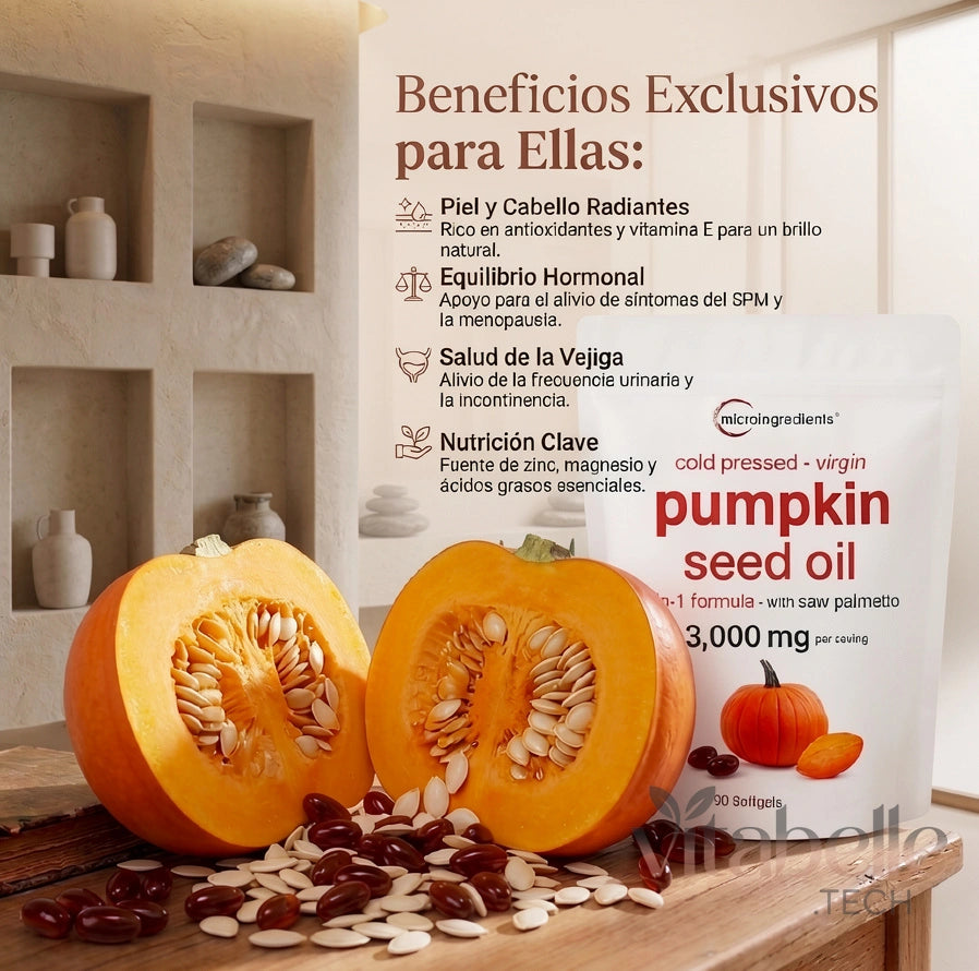 Pumpkin Seed Oil Capsulas