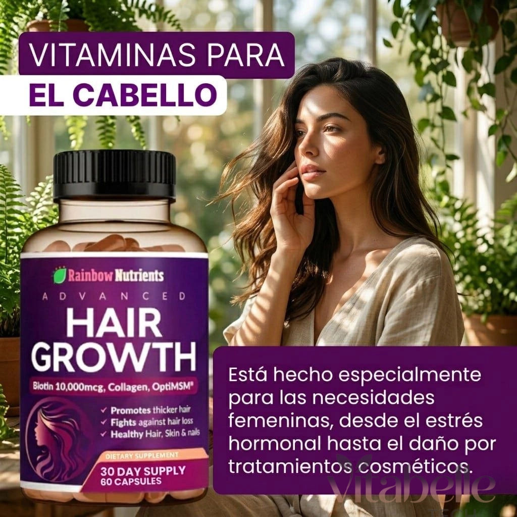VITAMINAS PARA EL CABELLO HAIR GROWTH