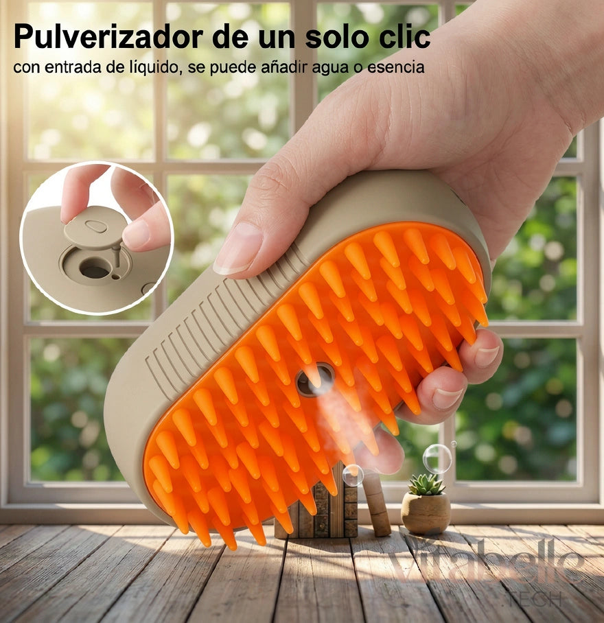 CEPILLO A VAPOR PARA MASCOTA